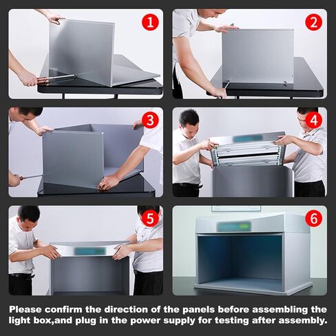 LED Color Matching Cabinet with Observation Table, Precise Color Matching, Suitable for Textile Printing and Dyeing. in Saudi Arabia