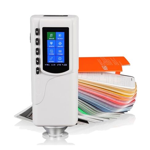 مقياس الألوان الرقمي الدقيق لا حاجة لمعايرة هيكل اليد والرأس، مقياس ألوان تلقائي ذكي صغير ومريح، مقياس الطيف الضوئي للأشعة فوق البنفسجية/البصرية 45 درجة/0 درجة لمراقبة جودة الألوان in Kuwait