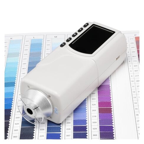 مقياس الألوان الرقمي الدقيق لا حاجة لمعايرة هيكل اليد والرأس، مقياس ألوان تلقائي ذكي صغير ومريح، مقياس الطيف الضوئي للأشعة فوق البنفسجية/البصرية 45 درجة/0 درجة لمراقبة جودة الألوان in Kuwait