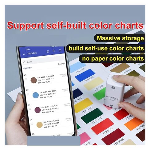 مقياس الألوان لمستشعر الألوان الرقمي المحمول لفحص الألوان، قارئ الألوان 45 درجة/0 درجة LS170 لمراقبة جودة الألوان in Kuwait