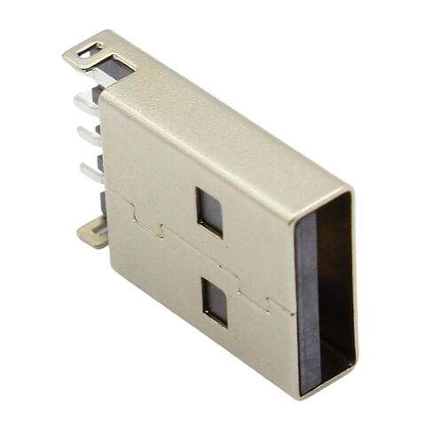 fengpeng 10pcs/lot USB 2.0 4Pin A Type Male Plug SMT Connector Black G49 for Data Transmission Charging in Saudi Arabia