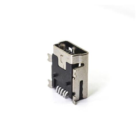 fengpeng Mini USB Female 10 Type Flat Edge SMT dip 5Pin Connectors Port Jack Tail Sockect Plug Terminals for Mobile(4 Style Mix,20 Piece) in Kuwait