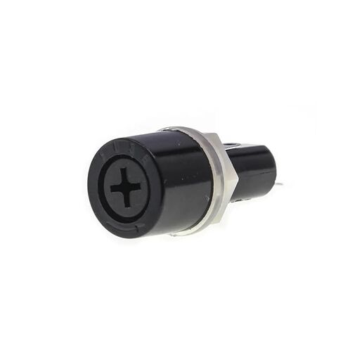 fengpeng 5x20mm 10A Cross Glass Fuse Holder Connectors Insurance Socket Copper Wire Circuit Breakers 5 * 20 Insurance Panel Mount(1 Piece) in Kuwait