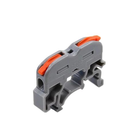 Universal Compact Wiring Splicing Conector Wire Connector 222-412 L+e+d Strip Lighting Electric Quick Connectors Conductor Push-in P421 2 3 Pin Splicing Terminal Blocks(T11WB,50PCS) in Saudi Arabia