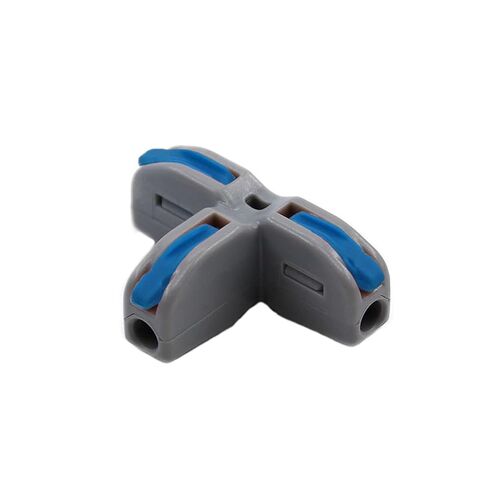 Universal Compact Wiring Splicing Conector Wire Connector 222-412 L+e+d Strip Lighting Electric Quick Connectors Conductor Push-in P421 2 3 Pin Splicing Terminal Blocks(T11WB,50PCS) in Saudi Arabia