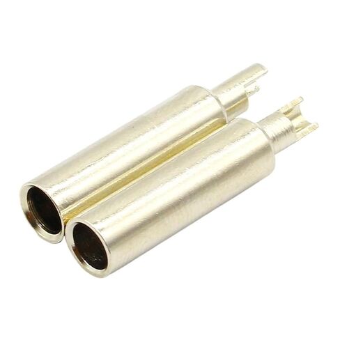 fengpeng 10Pcs Brass 4mm Banana Female Insulated Jack Plug Wire Solder Connector in Kuwait