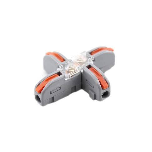Universal Compact Wiring Splicing Conector Wire Connector 222-412 L+e+d Strip Lighting Electric Quick Connectors Conductor Push-in P421 2 3 Pin Splicing Terminal Blocks(T11WB,50PCS) in Saudi Arabia