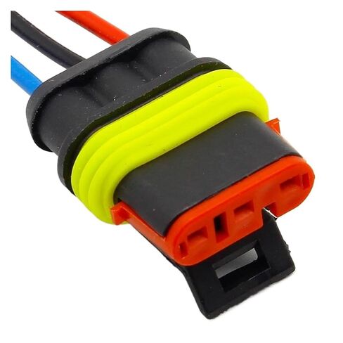 Fengpeng 3 Pin Way مختومة للماء سلك كهربائي موصل التوصيل مجموعة موصلات السيارات مع كابل in Kuwait