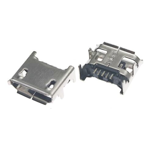 fengpeng 5/10/50/100PCS Micro USB Female 5Pin Conneetor Female Port Jack Solder Plug SMD SMT Android Phone Data Charging Socket(Style 2,100 pcs) in Saudi Arabia