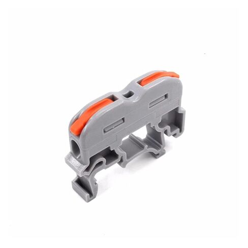 Universal Compact Wiring Splicing Conector Wire Connector 211 Fast Universal Compact Din Rail Electric Cable L+E+D Light Lamp Conector Wiring Conductor Terminal Block(K413A,30PCS) in Saudi Arabia