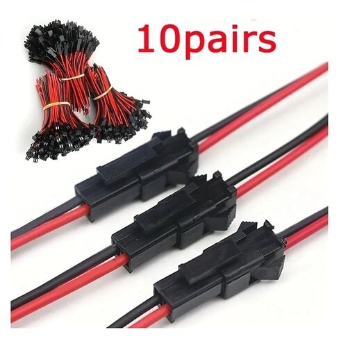 Fengpeng 10 أزواج ذكر إلى أنثى توصيل سلك طرفي موصل SM خط LED مصباح السقف النازل in Kuwait