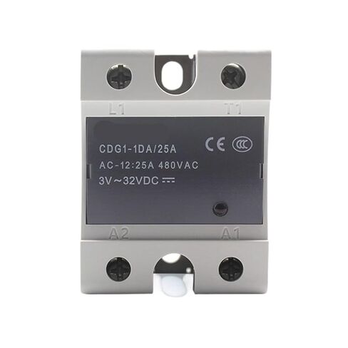 Single Phase SSR Solid-State Relay CDG1-1DA/25A DC Controlled AC in Saudi Arabia