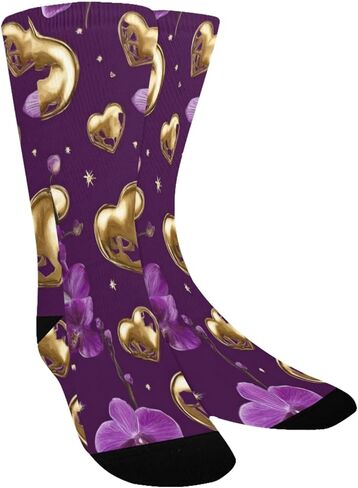 جوارب المشي لمسافات طويلة على شكل قلب جالاكسي - جوارب شتوية حرارية سميكة دافئة للأولاد والبنات الصغار للمدرسة، والارتداء اليومي والأنشطة الخارجية in Kuwait