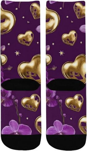 جوارب المشي لمسافات طويلة على شكل قلب جالاكسي - جوارب شتوية حرارية سميكة دافئة للأولاد والبنات الصغار للمدرسة، والارتداء اليومي والأنشطة الخارجية in Kuwait