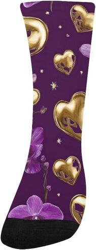 جوارب المشي لمسافات طويلة على شكل قلب جالاكسي - جوارب شتوية حرارية سميكة دافئة للأولاد والبنات الصغار للمدرسة، والارتداء اليومي والأنشطة الخارجية in Kuwait