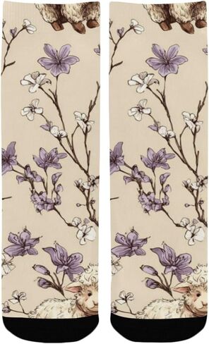 جوارب المشي لمسافات طويلة باللون البني من Lamb and Bloom - جوارب شتوية حرارية سميكة دافئة للأطفال الصغار للأولاد والبنات للمدرسة، والارتداء اليومي والأنشطة الخارجية in Kuwait