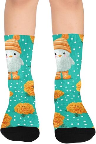 جوارب لطيفة للتنزه سيرًا على الأقدام في الحديقة - جوارب شتوية حرارية سميكة دافئة للأطفال الصغار للأولاد والبنات للمدرسة، والارتداء اليومي والأنشطة الخارجية in Kuwait