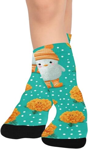 جوارب لطيفة للتنزه سيرًا على الأقدام في الحديقة - جوارب شتوية حرارية سميكة دافئة للأطفال الصغار للأولاد والبنات للمدرسة، والارتداء اليومي والأنشطة الخارجية in Kuwait