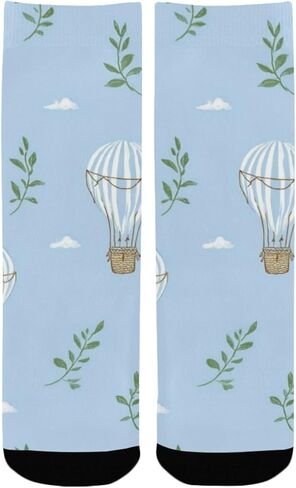 جوارب Sky Balloon Vines للمشي لمسافات طويلة - جوارب شتوية حرارية سميكة دافئة للأولاد والبنات للمدرسة، والارتداء اليومي والأنشطة الخارجية in Kuwait