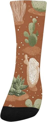 جوارب المشي لمسافات طويلة بتصميم عصاري صحراوي - جوارب شتوية حرارية سميكة دافئة للأولاد والبنات الصغار للمدرسة، والارتداء اليومي والأنشطة الخارجية in Kuwait