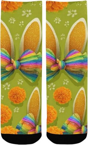 جوارب للمشي لمسافات طويلة بتصميم قوس مشرق - جوارب شتوية حرارية سميكة دافئة للأولاد والبنات الصغار للمدرسة، والارتداء اليومي والأنشطة الخارجية in Kuwait