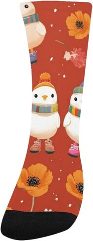 جوارب شتوية للمشي على شكل زهرة الفرخ - جوارب شتوية حرارية سميكة دافئة للأطفال الصغار للأولاد والبنات للمدرسة، والارتداء اليومي والأنشطة الخارجية in Kuwait