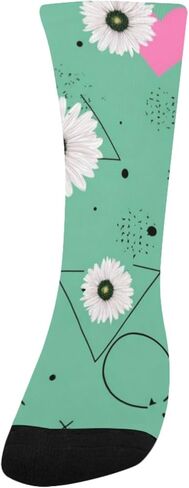 جوارب ديزي هارت جيو للمشي لمسافات طويلة - جوارب شتوية حرارية سميكة دافئة للأطفال الصغار للأولاد والبنات للمدرسة، والارتداء اليومي والأنشطة الخارجية in Kuwait