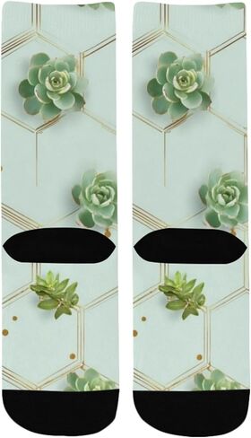 جوارب المشي لمسافات طويلة باللون الأخضر الحديث - جوارب شتوية حرارية سميكة دافئة للأولاد والبنات الصغار للمدرسة، والارتداء اليومي والأنشطة الخارجية in Kuwait