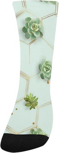 جوارب المشي لمسافات طويلة باللون الأخضر الحديث - جوارب شتوية حرارية سميكة دافئة للأولاد والبنات الصغار للمدرسة، والارتداء اليومي والأنشطة الخارجية in Kuwait