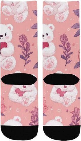 جوارب Gentle Teddy Vibe للمشي لمسافات طويلة - جوارب شتوية حرارية سميكة دافئة للأولاد والبنات للمدرسة، والارتداء اليومي والأنشطة الخارجية in Kuwait