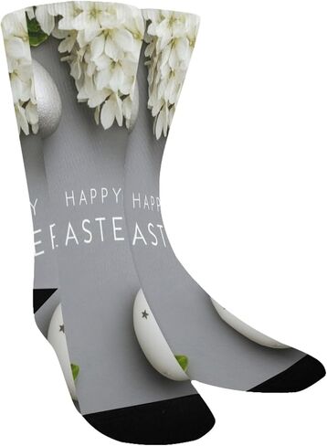 جوارب فضية لبيض عيد الفصح رمادية للمشي لمسافات طويلة - جوارب شتوية حرارية سميكة دافئة للأولاد والبنات للمدرسة، والارتداء اليومي والأنشطة الخارجية in Kuwait