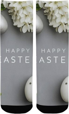 جوارب فضية لبيض عيد الفصح رمادية للمشي لمسافات طويلة - جوارب شتوية حرارية سميكة دافئة للأولاد والبنات للمدرسة، والارتداء اليومي والأنشطة الخارجية in Kuwait