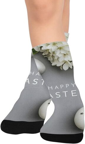 جوارب فضية لبيض عيد الفصح رمادية للمشي لمسافات طويلة - جوارب شتوية حرارية سميكة دافئة للأولاد والبنات للمدرسة، والارتداء اليومي والأنشطة الخارجية in Kuwait