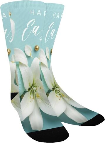 جوارب ليلي لعيد الفصح المتوهجة للمشي لمسافات طويلة - جوارب شتوية حرارية سميكة دافئة للأطفال الصغار للأولاد والبنات للمدرسة، والارتداء اليومي والأنشطة الخارجية in Kuwait