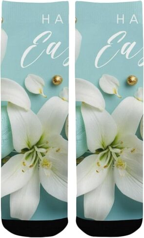 جوارب ليلي لعيد الفصح المتوهجة للمشي لمسافات طويلة - جوارب شتوية حرارية سميكة دافئة للأطفال الصغار للأولاد والبنات للمدرسة، والارتداء اليومي والأنشطة الخارجية in Kuwait