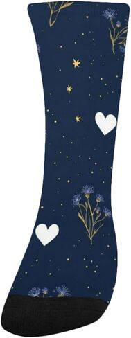 جوارب Starry Bloom Vibe للمشي لمسافات طويلة - جوارب شتوية حرارية سميكة دافئة للأطفال الصغار للأولاد والبنات للمدرسة، والارتداء اليومي والأنشطة الخارجية in Kuwait