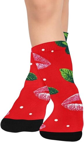 جوارب بولكا دوت كيس للمشي لمسافات طويلة - جوارب شتوية حرارية سميكة دافئة للأطفال الصغار للأولاد والبنات للمدرسة، والارتداء اليومي والأنشطة الخارجية in Kuwait