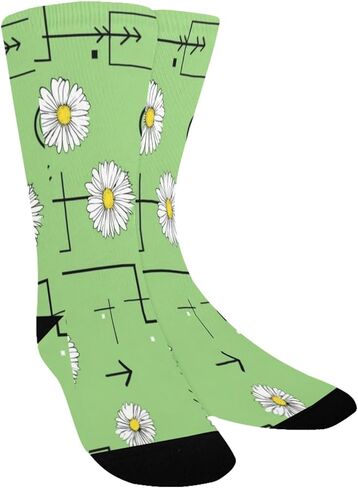 جوارب ديزي هارت جيو جرين للمشي لمسافات طويلة - جوارب شتوية حرارية سميكة دافئة للأطفال الصغار للأولاد والبنات للمدرسة، والارتداء اليومي والأنشطة الخارجية in Kuwait