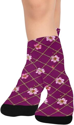 جوارب Regal Diamond Motif للمشي لمسافات طويلة - جوارب شتوية حرارية سميكة دافئة للأولاد والبنات الصغار للمدرسة، والارتداء اليومي والأنشطة الخارجية in Kuwait