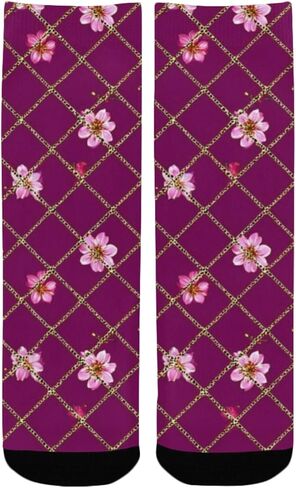 جوارب Regal Diamond Motif للمشي لمسافات طويلة - جوارب شتوية حرارية سميكة دافئة للأولاد والبنات الصغار للمدرسة، والارتداء اليومي والأنشطة الخارجية in Kuwait