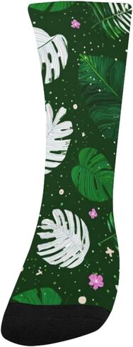 جوارب Pink Bloom Jungle للمشي لمسافات طويلة - جوارب شتوية حرارية سميكة دافئة للأطفال الصغار للأولاد والبنات للمدرسة، والارتداء اليومي والأنشطة الخارجية in Kuwait