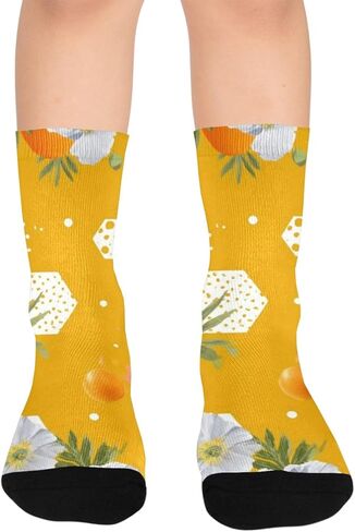 جوارب بوبي آند جيو للمشي لمسافات طويلة - جوارب شتوية حرارية سميكة دافئة للأولاد والبنات الصغار للمدرسة، والارتداء اليومي والأنشطة الخارجية in Kuwait