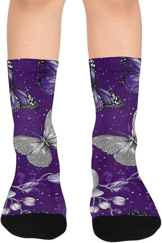 جوارب مخملية متوهجة لعيد الفصح - جوارب شتوية حرارية سميكة دافئة للأولاد والبنات الصغار للمدرسة، والارتداء اليومي والأنشطة الخارجية in Kuwait