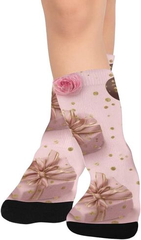 Hydrangea and Heart Hiking Socks - Toddler Boys & Girls Warm Thick Thermal Winter Crew Socks for School, Daily Wear & Outdoor Activities in Saudi Arabia