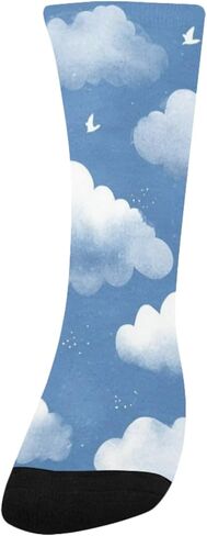 جوارب ناعمة للمشي على شكل سحابة - جوارب شتوية حرارية سميكة دافئة للأولاد والبنات الصغار للمدرسة، والارتداء اليومي والأنشطة الخارجية in Kuwait