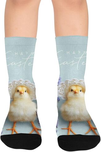 قبعة من الدانتيل، جوارب زرقاء للمشي لمسافات طويلة - جوارب شتوية حرارية سميكة دافئة للأولاد والبنات للمدرسة، والارتداء اليومي والأنشطة الخارجية in Kuwait