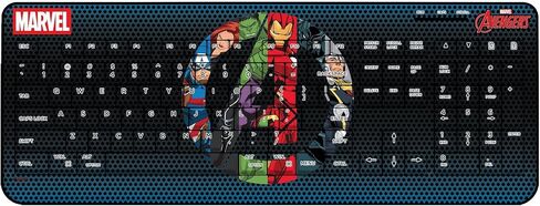 Marvel Avengers Iron Man Grid Wireless USB لوحة مفاتيح in Kuwait