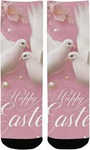 جوارب Pink Peace Vibe للمشي لمسافات طويلة - جوارب شتوية حرارية سميكة دافئة للأطفال الصغار للأولاد والبنات للمدرسة، والارتداء اليومي والأنشطة الخارجية in Kuwait