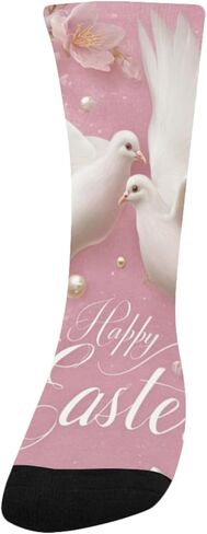 جوارب Pink Peace Vibe للمشي لمسافات طويلة - جوارب شتوية حرارية سميكة دافئة للأطفال الصغار للأولاد والبنات للمدرسة، والارتداء اليومي والأنشطة الخارجية in Kuwait