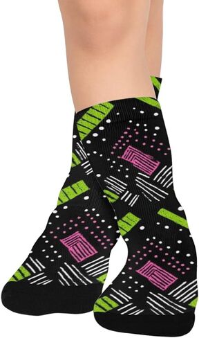 جوارب نيون جيو داش للمشي لمسافات طويلة - جوارب شتوية حرارية سميكة دافئة للأطفال الصغار للأولاد والبنات للمدرسة، والارتداء اليومي والأنشطة الخارجية in Kuwait